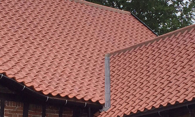 Red Tiled Roofing, Norwich, Norfolk