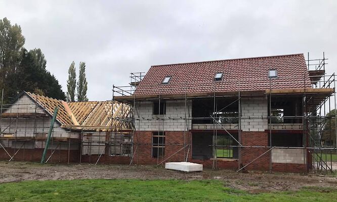 Roofing project completed in Coston Norfolk